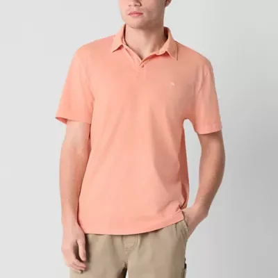Arizona Mens Short Sleeve Washed Polo Shirt
