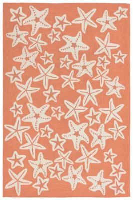 Liora Manne Capri Starfish Indoor/Outdoor Runner Rug