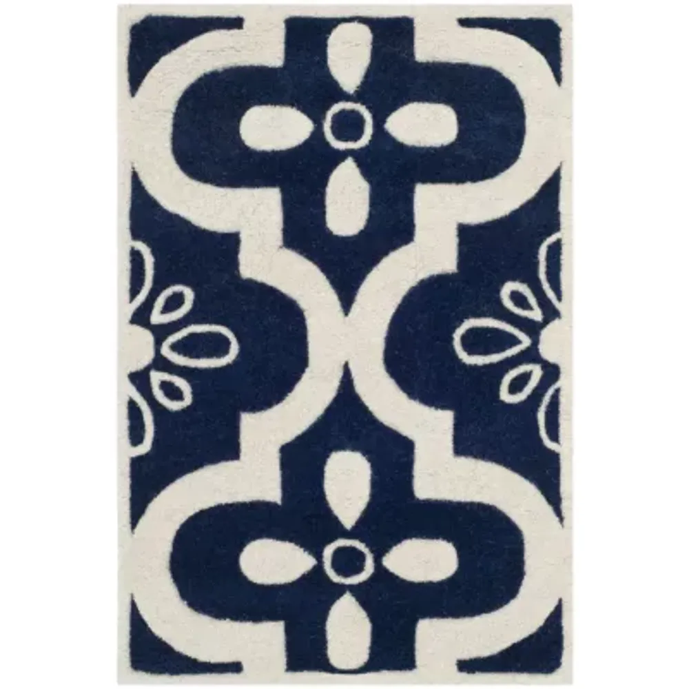 Safavieh Eadaoin Geometric Hand Tufted Wool Rug