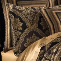 Five Queens Court Reilly 4-pc. Jacquard Comforter Set