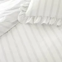 Ecopure Brooke Comfort Wash Stripes Midweight Comforter Set