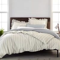 Ecopure Brooke Comfort Wash Stripes Midweight Comforter Set