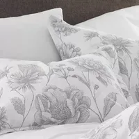 Ecopure Meadow Walk Comfort Wash Floral Midweight Comforter Set