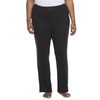 Ambrielle Womens Plus Pajama Pants