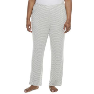 Ambrielle Womens Plus Pajama Pants