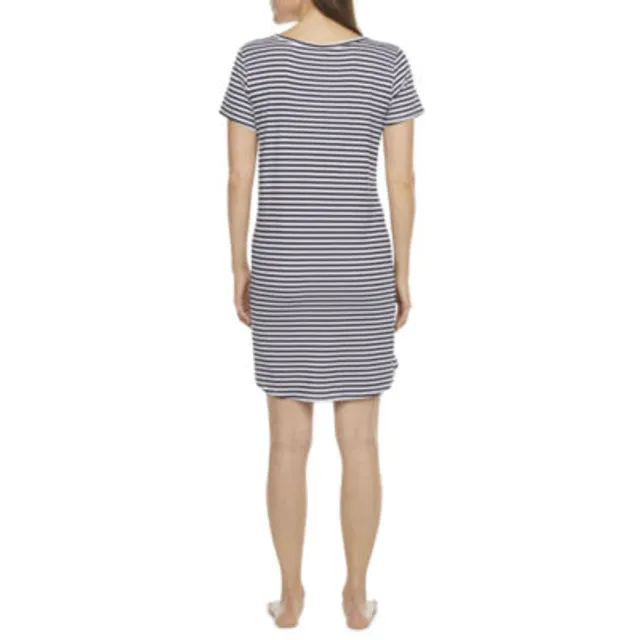 Lauren Ralph Women's Short Sleeve Crew Neck Sleep T-shirt Nightgown