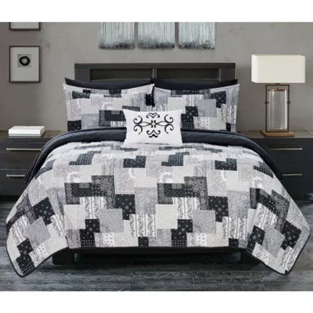 Chic Home Eliana 4-pc. Hypoallergenic Quilt Set