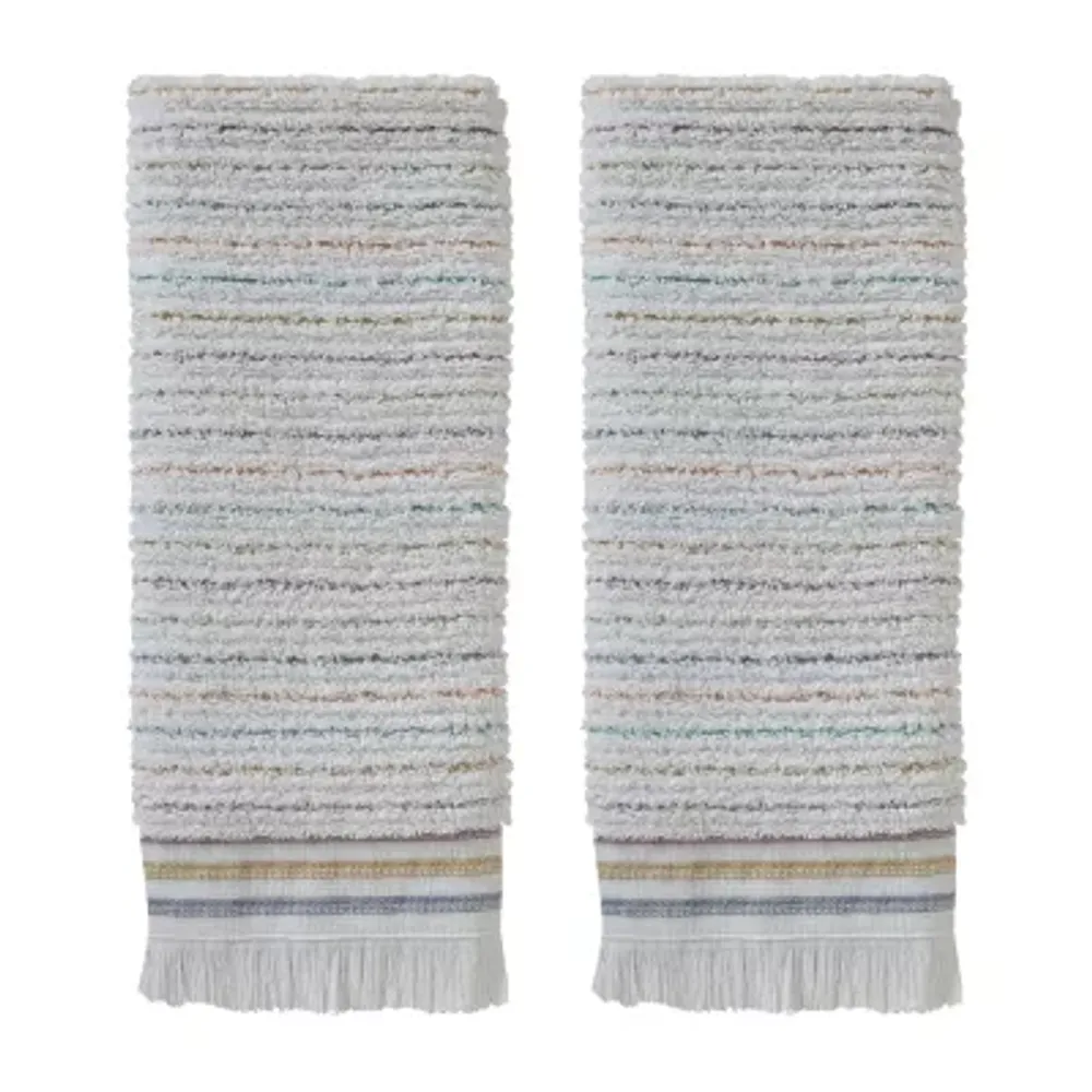 Saturday Knight Subtle Stripe 2-pc. Hand Towel