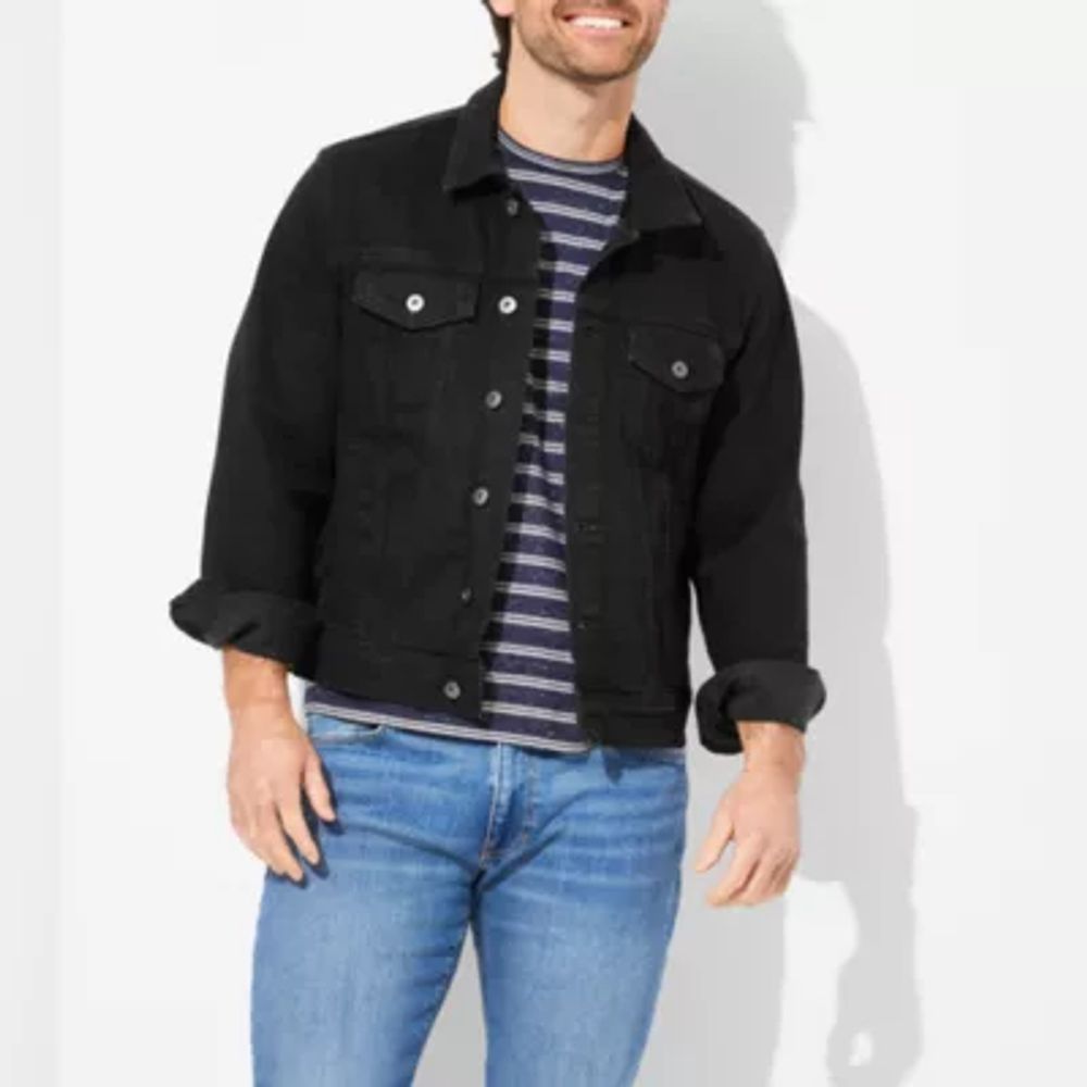 mutual weave Stretch Mens Denim Jacket