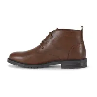 Frye and Co. Mens Oaken Flat Heel Lace Up Boots