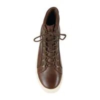 Frye and Co. Mens Eian Flat Heel Lace Up Boots