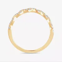 Signature By Modern Bride 1/5 CT.T.W. Natural Diamond 10K or 14K Gold Wedding Band