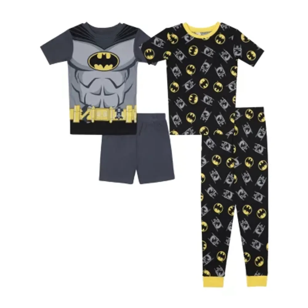 LICENSED PROPERTIES Little & Big Boys 4-pc. Batman Pajama Set | Dulles Town  Center