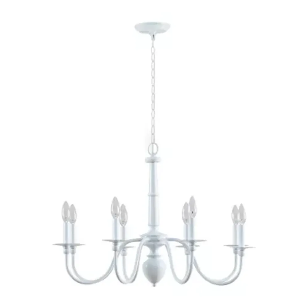 Martha Stewart Amelia 8-Light Metal Chandelier