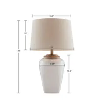 Martha Stewart Jemma Ceramic Table Lamp