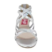 Pop Little & Big  Girls Wallflower Heeled Sandals