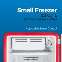 Commercial Cool 3.2 Cu. Ft. Retro Refrigerator