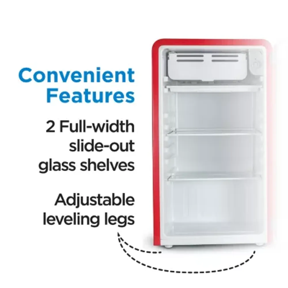Commercial Cool 3.2 Cu. Ft. Retro Refrigerator