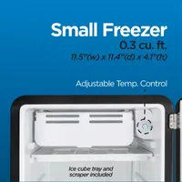 Commercial Cool 3.2 Cu. Ft. Retro Refrigerator