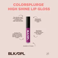 BLK/OPL Colorsplurge™ High Shine Lip Gloss