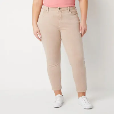a.n.a - Plus Stretch Fabric Womens High Rise Skinny Fit Jean
