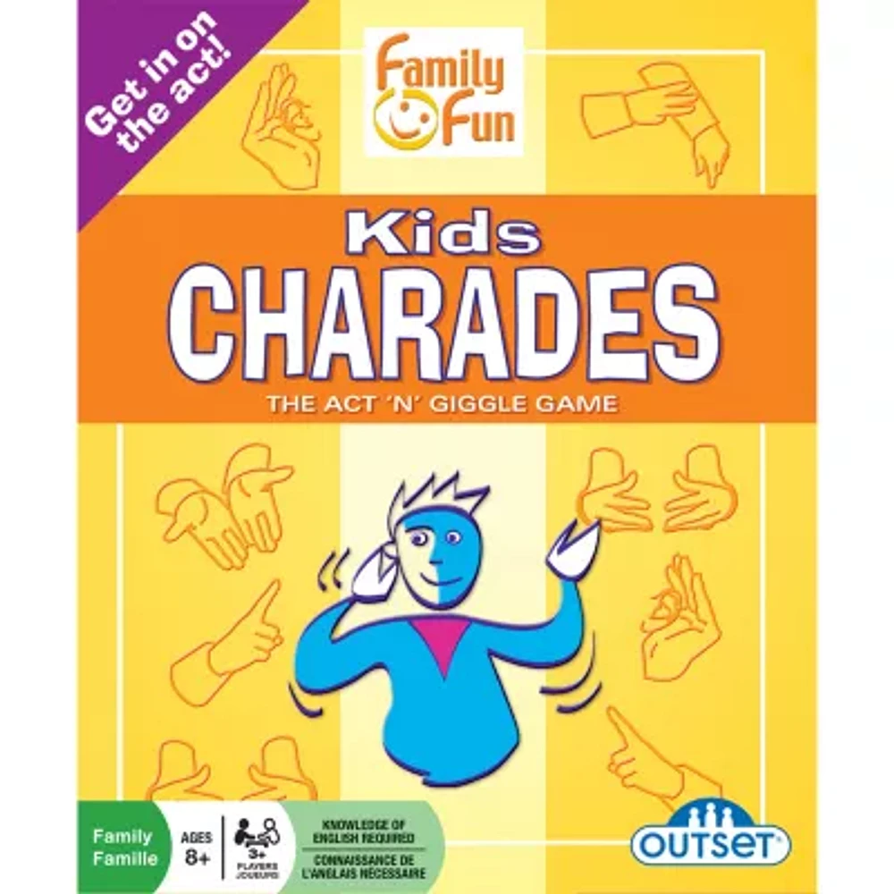 Cheatwell Games Kids Charades Game Board Game