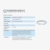 (I / Si2) 1 CT. T.W. Lab Grown White Diamond 14K Gold Wedding Band