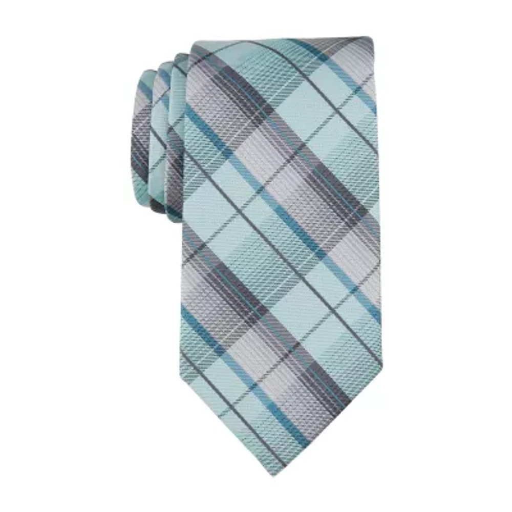 Stafford Asai Plaid Tie