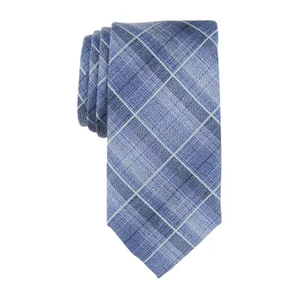 Stafford Worley Plaid Tie