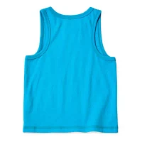 Okie Dokie Toddler & Little Boys Crew Neck Tank Top