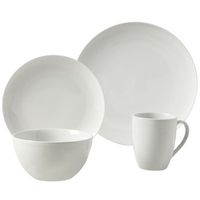 Tabletops Unlimited Coupe Adams 16-pc. Ceramic Dinnerware Set