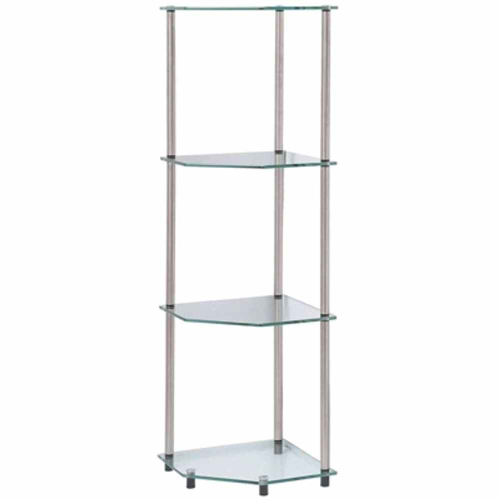 Wes 4-Tier Corner Shelf