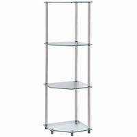 Wes 4-Tier Corner Shelf