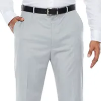 JF J.Ferrar Light Gray Suit Pants - Big & Tall