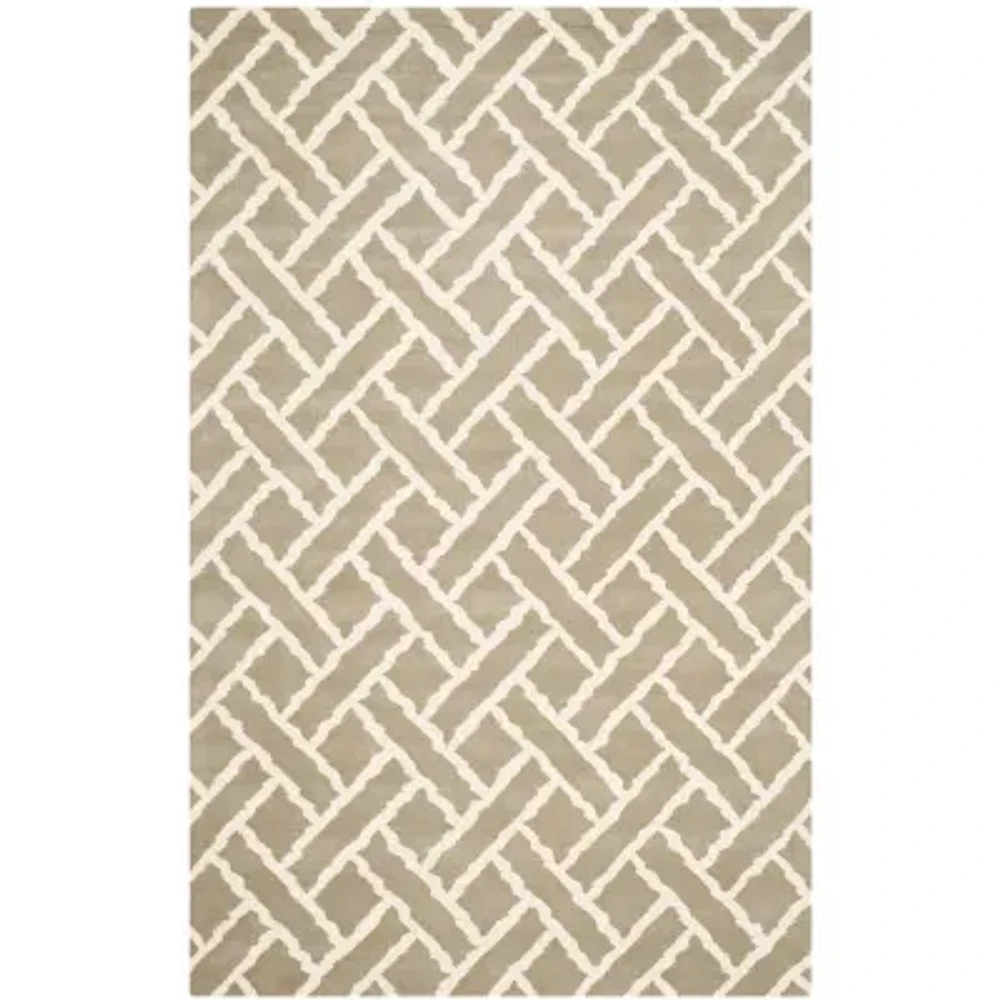 Safavieh Sammy Geometric Hand Tufted Wool Rug