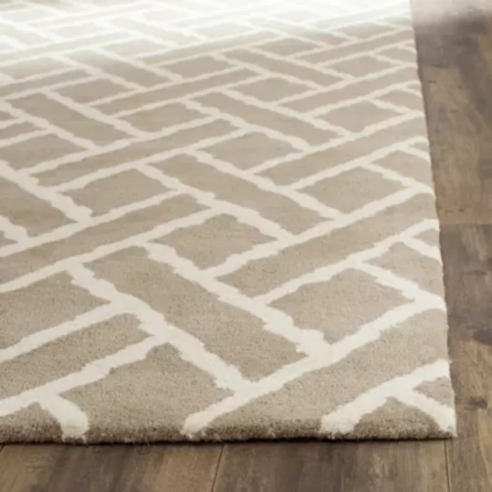 Safavieh Sammy Geometric Hand Tufted Wool Rug