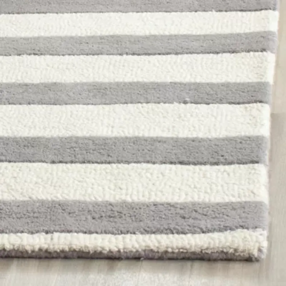 Safavieh Linette Stripe Hand Tufted Wool Rug