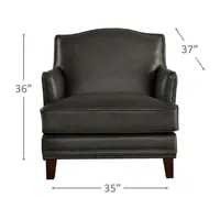 Oxford Upholstery Collection Track-Arm Chair