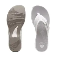 Clarks Womens Cloudsteppers Brinkley Jazz Flip-Flops