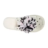 Journee Collection Stardust Womens Slip-On Slippers