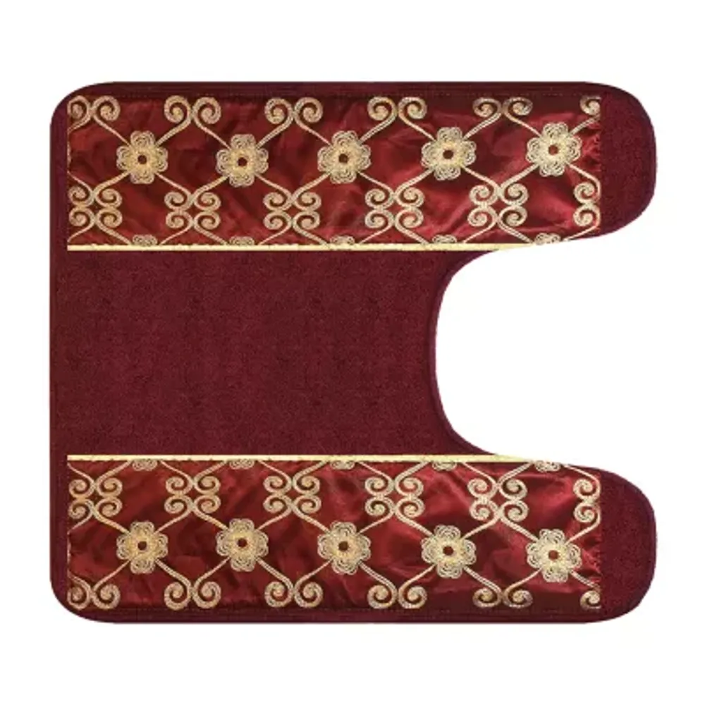 Popular Bath Monte Rose Bath Rug Collection