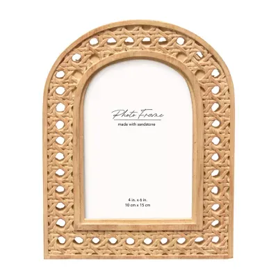 Enchante 4x6 Etched Resin Arch 1-Opening Tabletop Frame