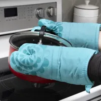 T-Fal Silicone 2-pc. Oven Mitt Set