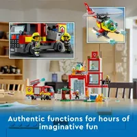 LEGO City Fire Fire Station 60320 Building Set (540 Pieces)