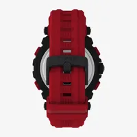 Timex UFC Mens Red Strap Watch Tw5m53000jt