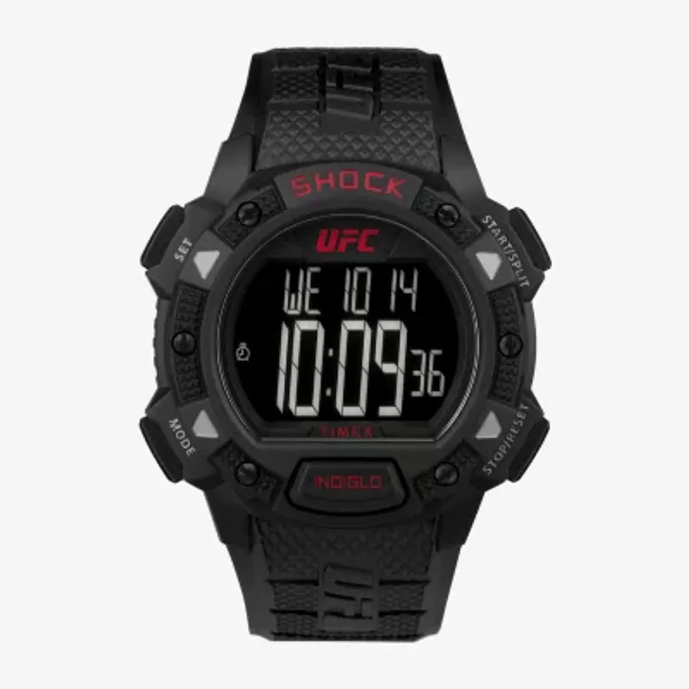 Timex UFC Mens Black Strap Watch Tw4b27400jt | Plaza Las Americas