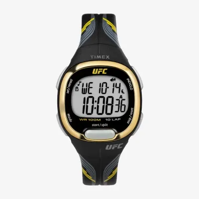 Timex UFC Womens Black Strap Watch Tw5m52000jt