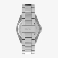 Timex UFC Mens Silver Tone Stainless Steel Strap Watch Tw2v56600jt