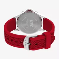 Timex UFC Mens Red Strap Watch Tw2v58200jt