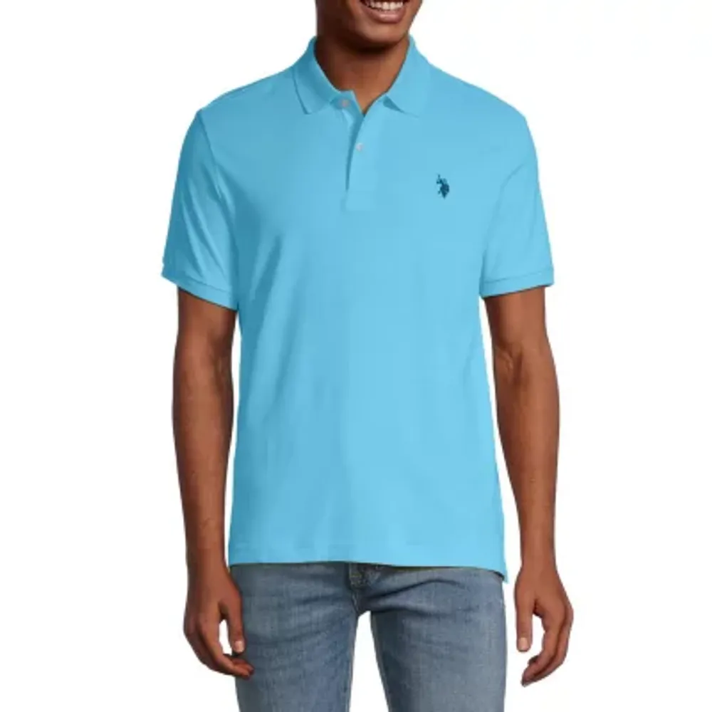 U.S. Polo Assn. Interlock Mens Classic Fit Short Sleeve Shirt